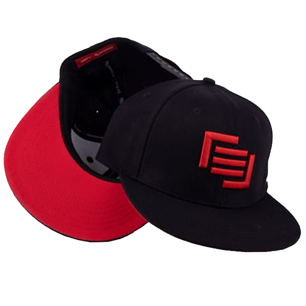 snapback-black-red
